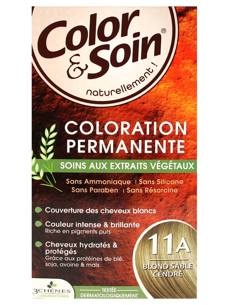 Les 3 Chênes Color & Soin Coloration Permanente Extraits Végétaux Sans Ammoniaque